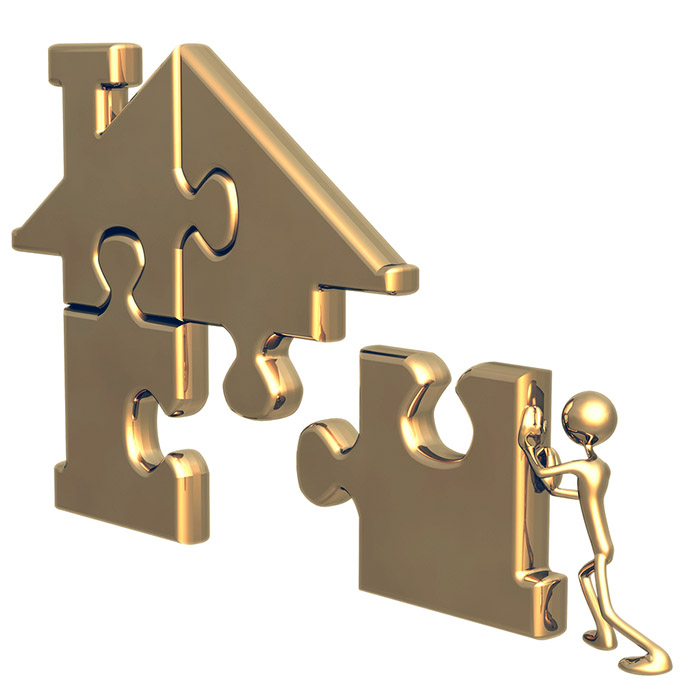 Puzzle vivienda